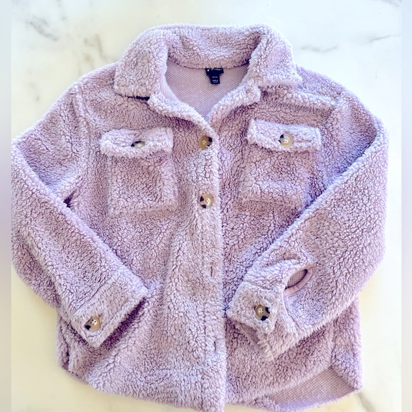 art class Other - Girls art class shacket - Size m 7/8. Prettiest shade of purple! Like New!